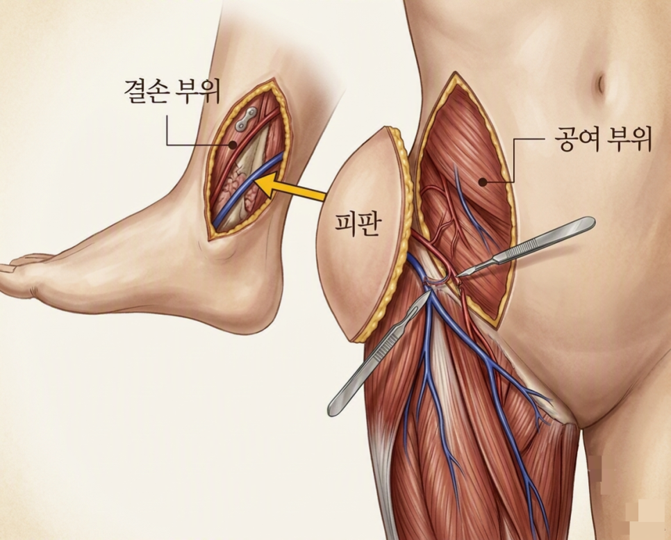 피판 괴사 관련 이미지 3