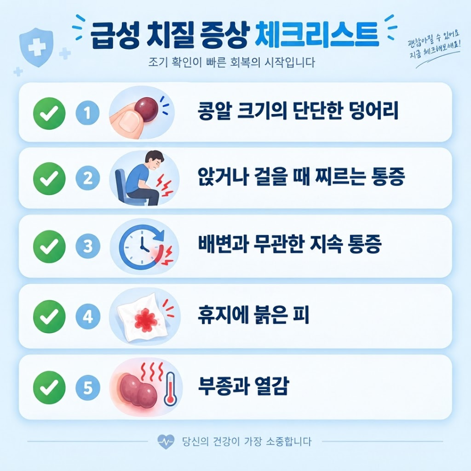 급성치질증상 관련 이미지 3