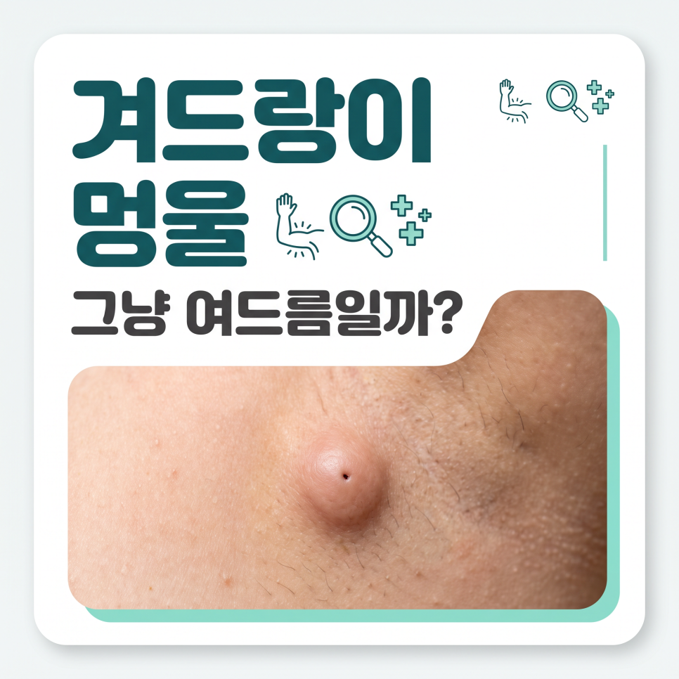 겨드랑이 멍울