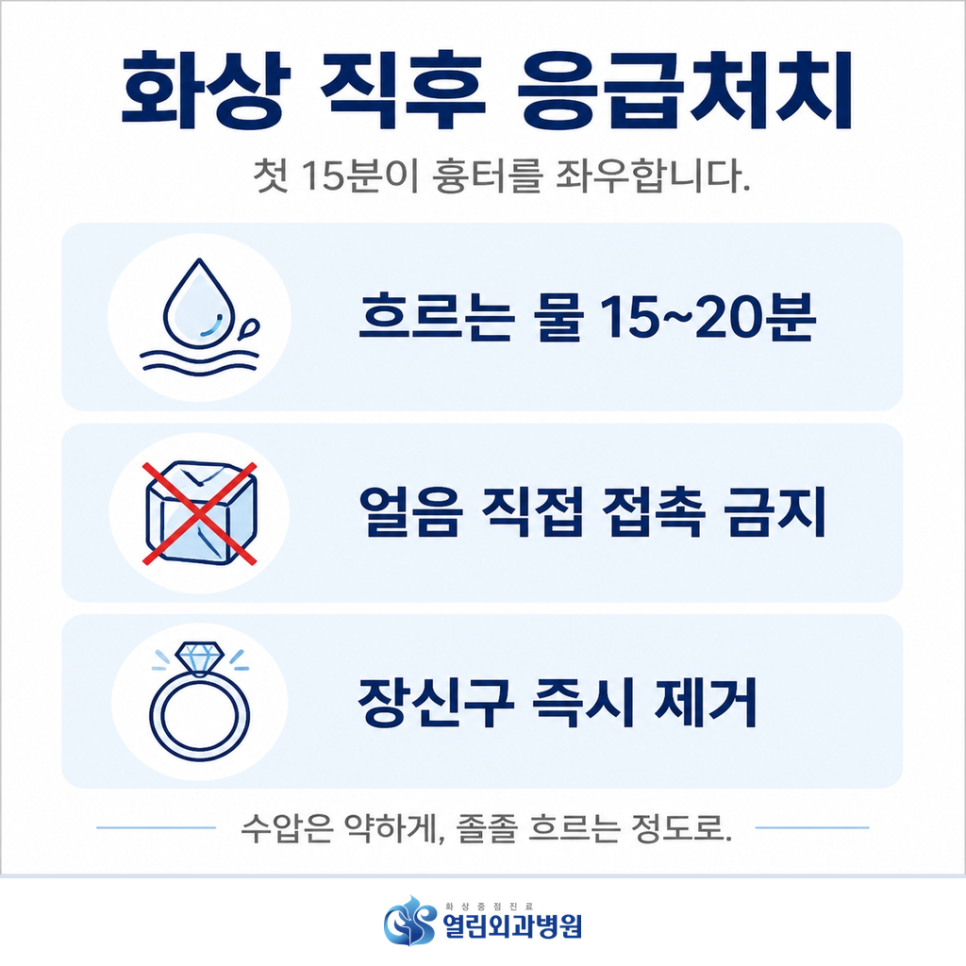 화상 응급처치 관련 이미지 3